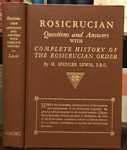 ROSICRUCIAN QUESTIONS & ANSWERS - Lewis - MYSTERIES MYSTICAL AMORC HISTORY