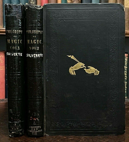 OCCULT SCIENCE: PHILOSOPHY OF MAGIC - Salverte, 1st 1847 - PAGANISM MAGICK