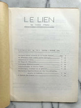 LE LIEN FRENCH OCCULT MAGAZINE - JAN-FEB 1964 - HINDU SPIRITUALITY ETERNITY TIME