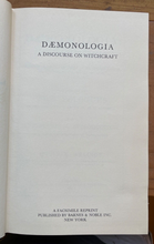 FAIRFAX DAEMONOLOGIA: A DISCOURSE ON WITCHCRAFT - 1st Reprint 1971 - WITCH TRIAL