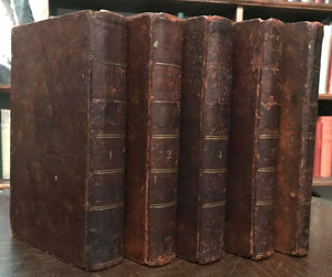 LECTURES ON NATURAL AND EXPERIMENTAL PHILOSOPHY - 1799, 5 Vols - INVENTIONS