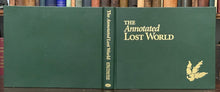 ANNOTATED LOST WORLD - SIR ARTHUR CONAN DOYLE, 1st 1996 - LITERATURE, DINOSAURS