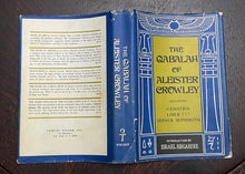 QABALAH OF ALEISTER CROWLEY: THREE TEXTS - 1st 1973 QABALISTIC MAGICK TEACHINGS