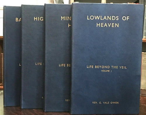 LIFE BEYOND THE VEIL - Owen, 1949 - 4 Vols HEAVEN SPIRIT ANGEL ANGELIC MESSAGES