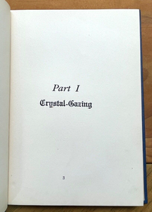 CRYSTAL GAZING & SPIRITUAL CLAIRVOYANCE - de LAURENCE, 1913 DIVINATION MAGICK